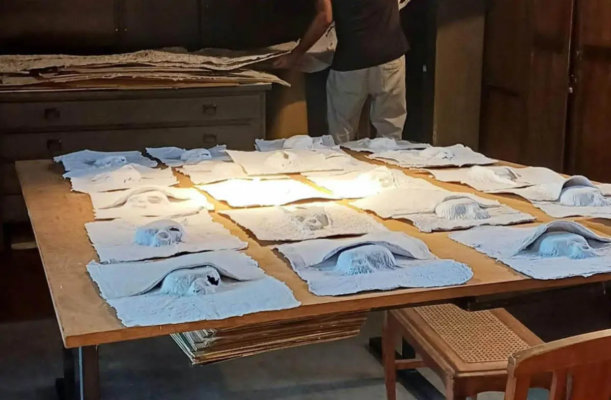 Taller del artista. Cortes�a
