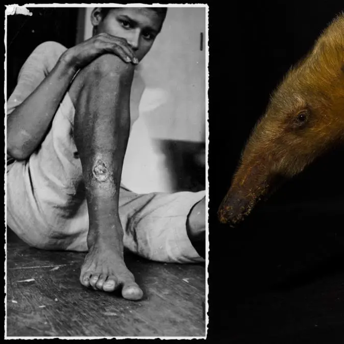Alfredo Quiroz, emKaguare (Tamandua tetradactyla). Oso melero/em, 2023. Fotograf�a digital. Impresi�n sobre papel. Cortes�a