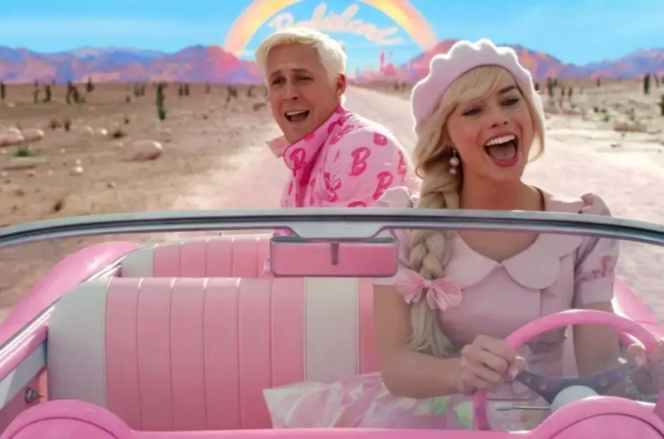 Ryan Gosling y Margot Robbie en 