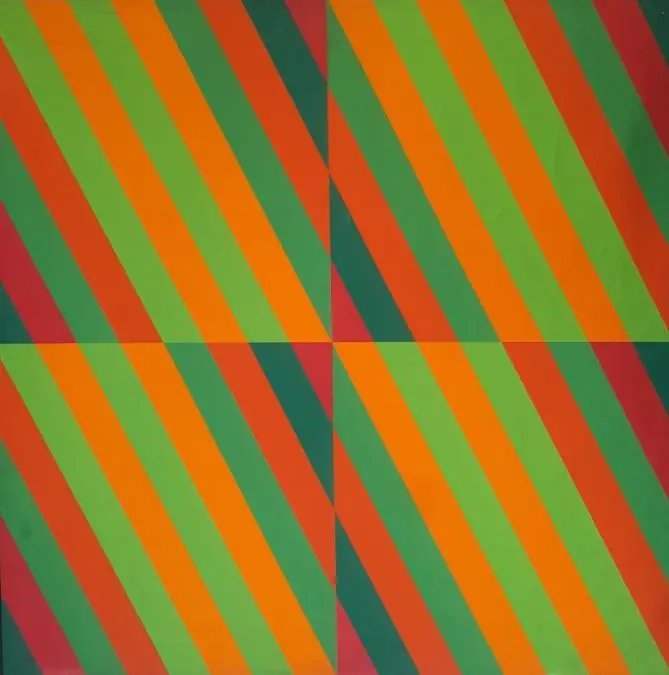 Enrique Careaga. Pintura sobre tela, Par�s,1968-1970. Cortes�a