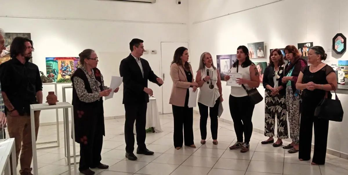 Premiación a los ganadores del concurso