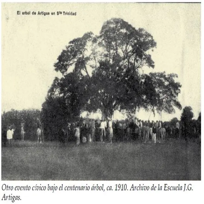 El antiguo emyvyra pyt�/em. Ca. 1910. Imagen: Cortes�a