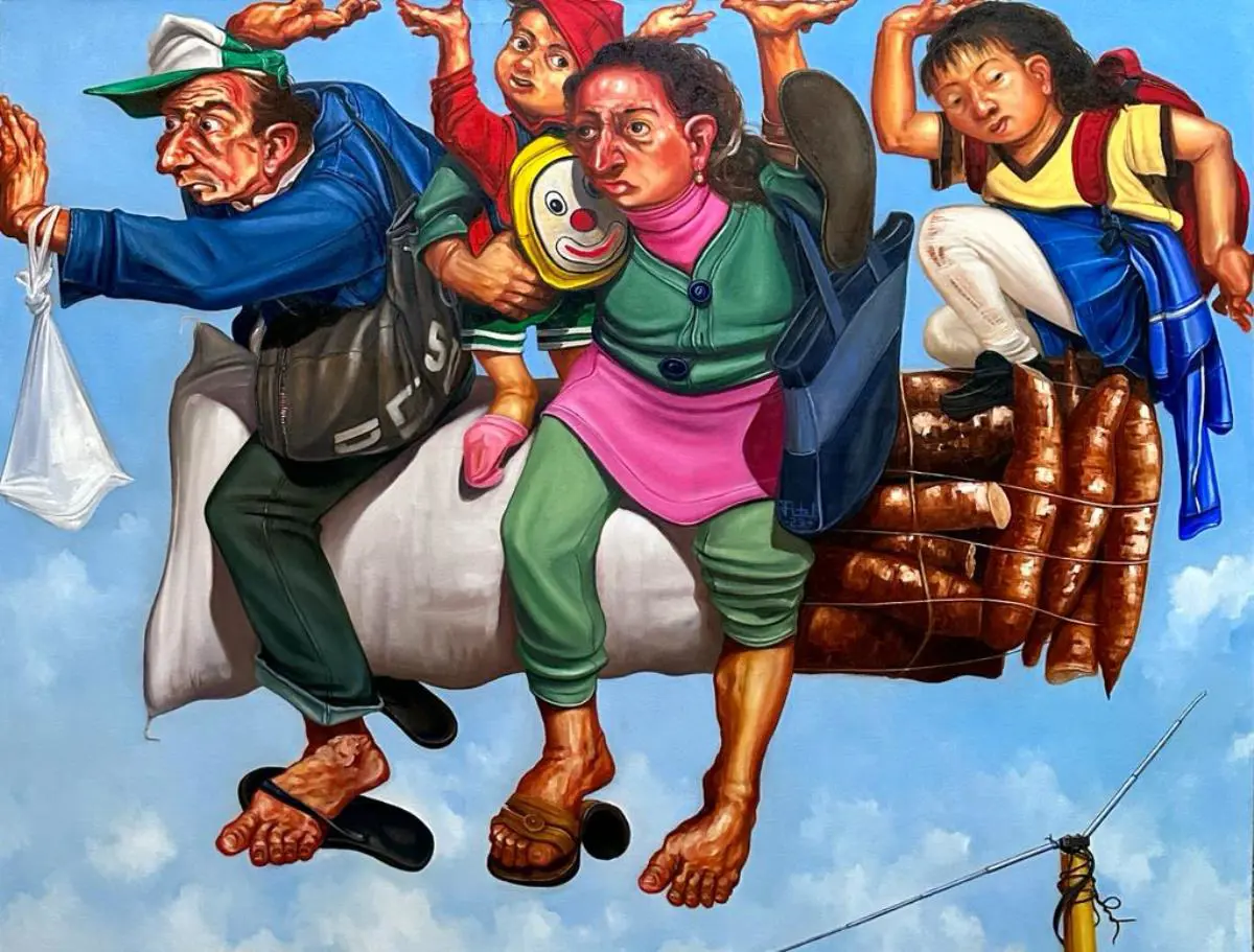 Obra de Fidel Fern�ndez, de la exposici�n emCuadernos de campo/em, 2023, Arte actual. Cortes�a