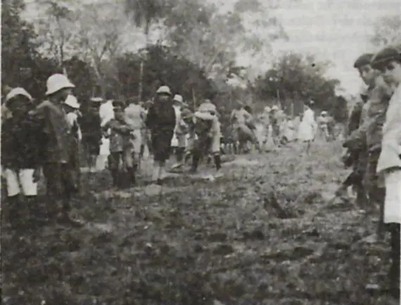 &ldquo;Fiesta del �rbol&rdquo;, Parque Caballero, Asuncio?n, 1921. Archivo del autor