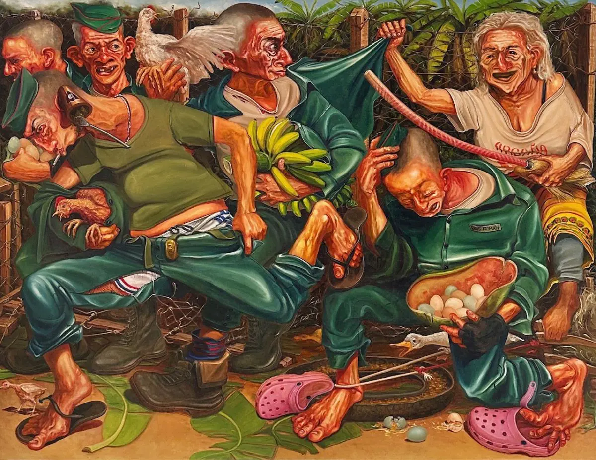 Obra de Fidel Fern�ndez, de la exposici�n emCuadernos de campo/em, 2023, Arte actual. Cortes�a