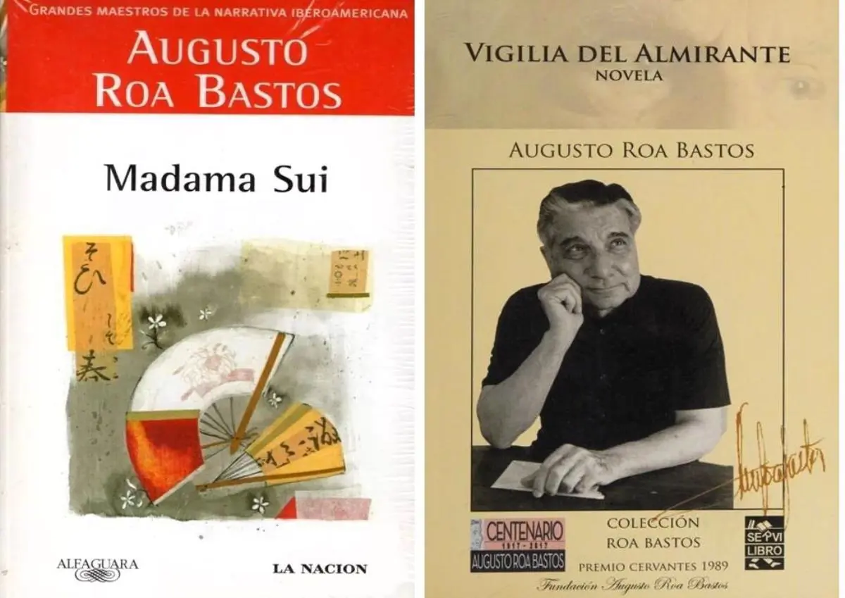 Obras de Augusto Roa Bastos. Cortes�a