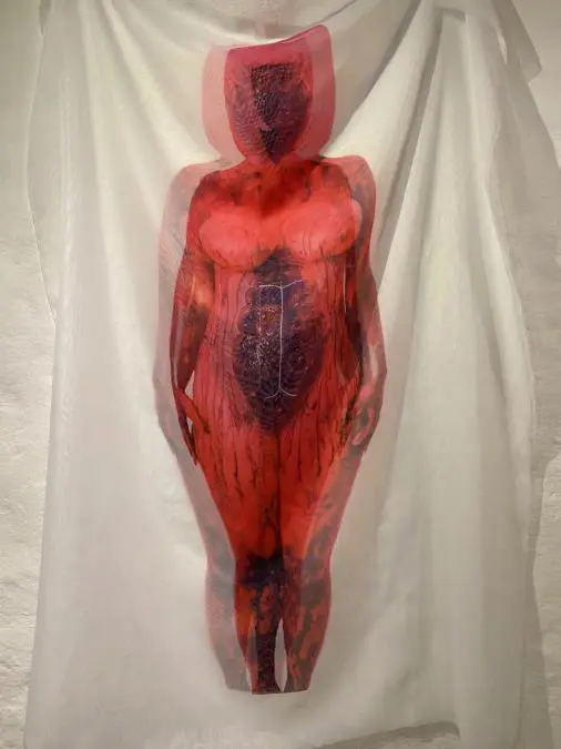 Obra de la artista Bel�n Rodr�guez. Cortes�a