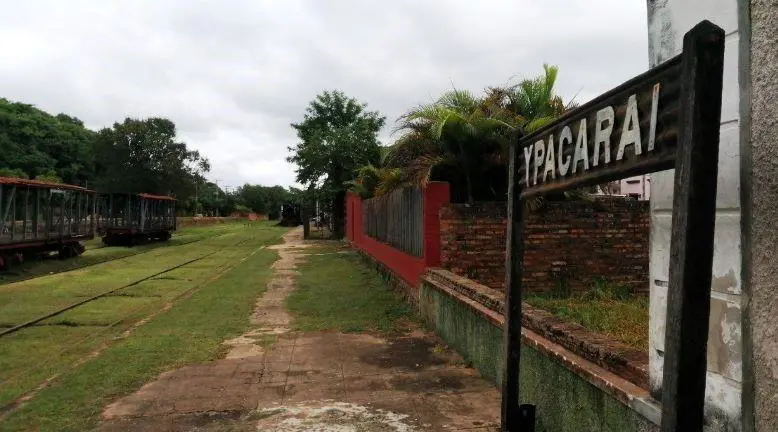Estaci�n de tren de Ypacara�. Cr�dito: MOPC