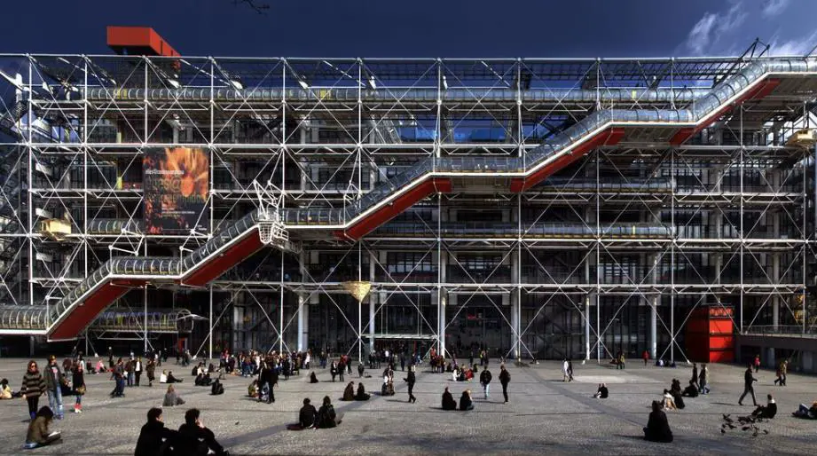 Centro Georges Pompidou, Beaubourg, Par�s