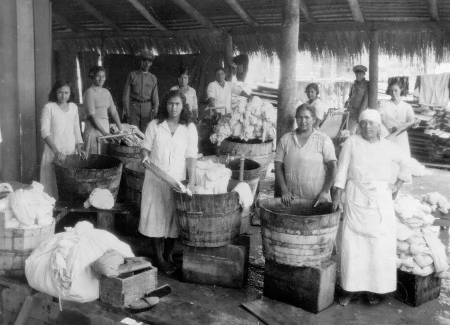 Una de las fotografías que será exhibida en el Archivo Nacional. Cortesía