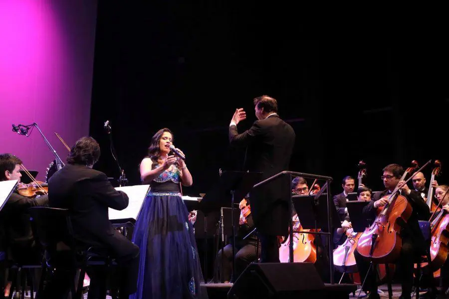 La soprano Carolina L�pez. Cortes�a del autor