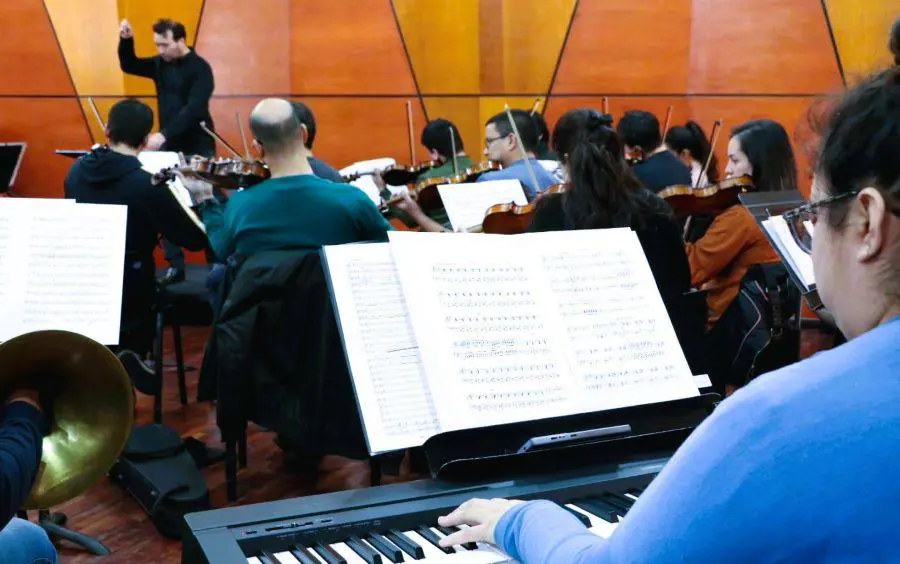 Orquesta Sinf�nica Nacional. Cortes�a