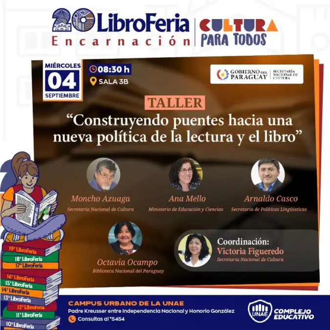 Libroferia Encarnaci�n. Cortes�a