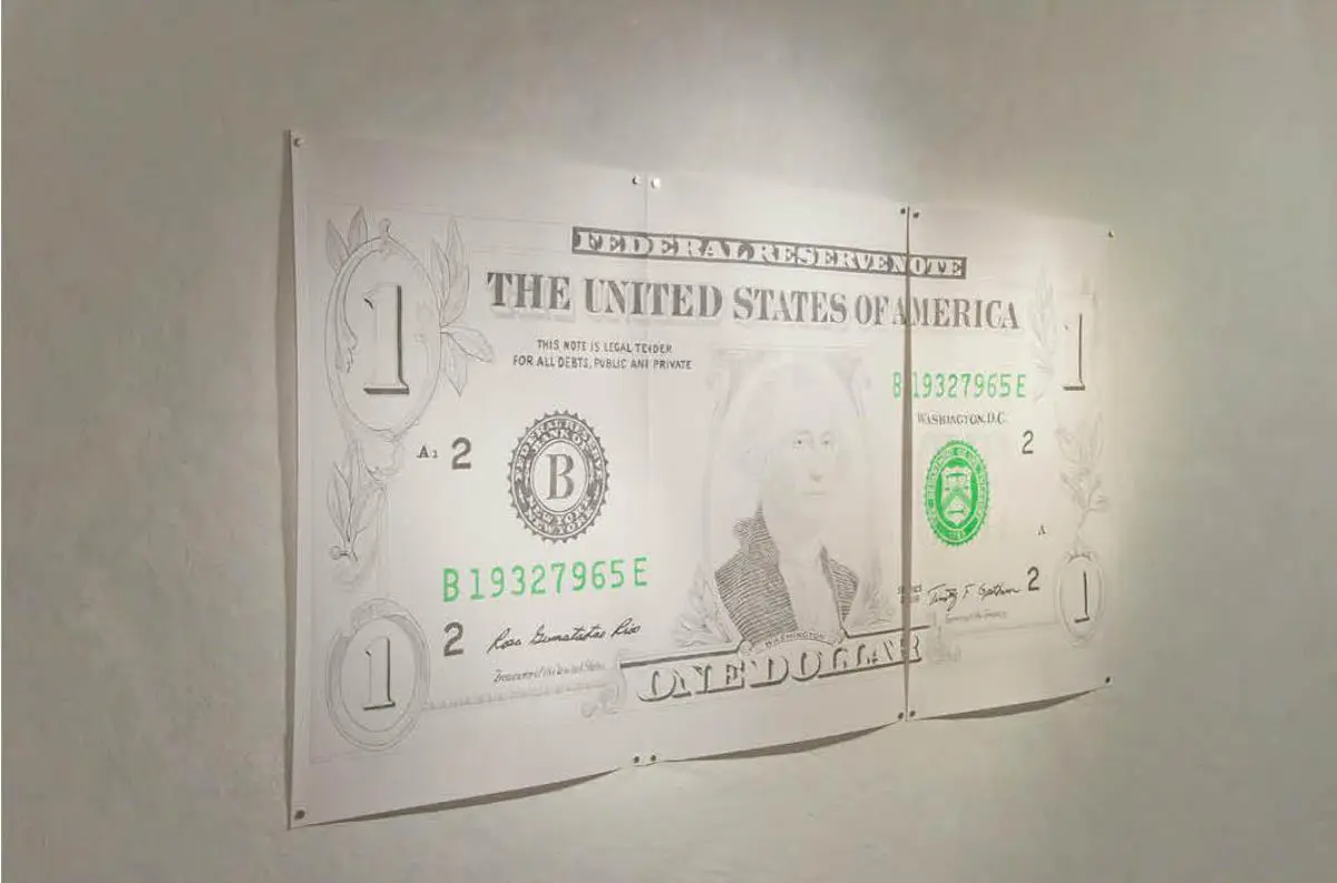 Gustavo Riego, emOne Dollar/em, 2023. Cortes�a