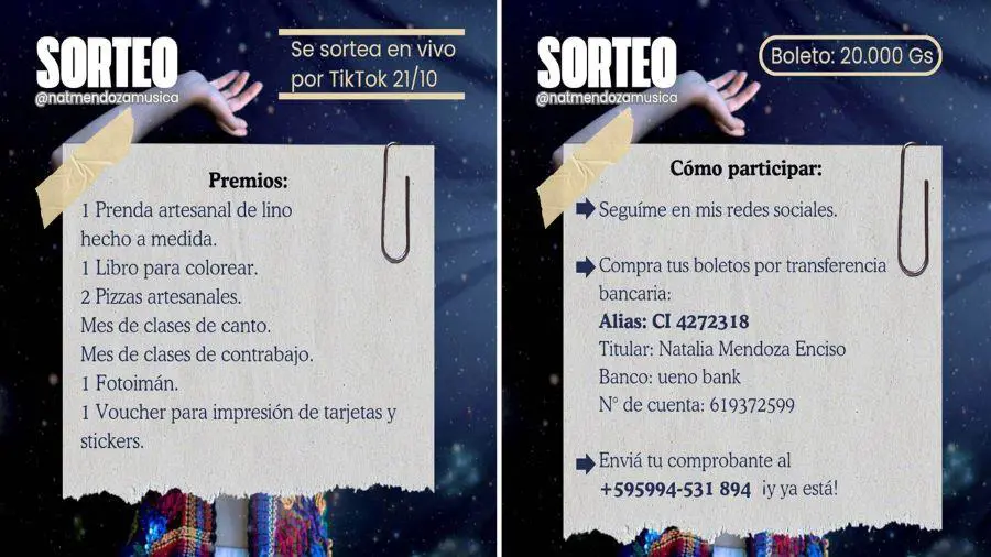 Detalles de la campa�a solidaria. Cortes�a