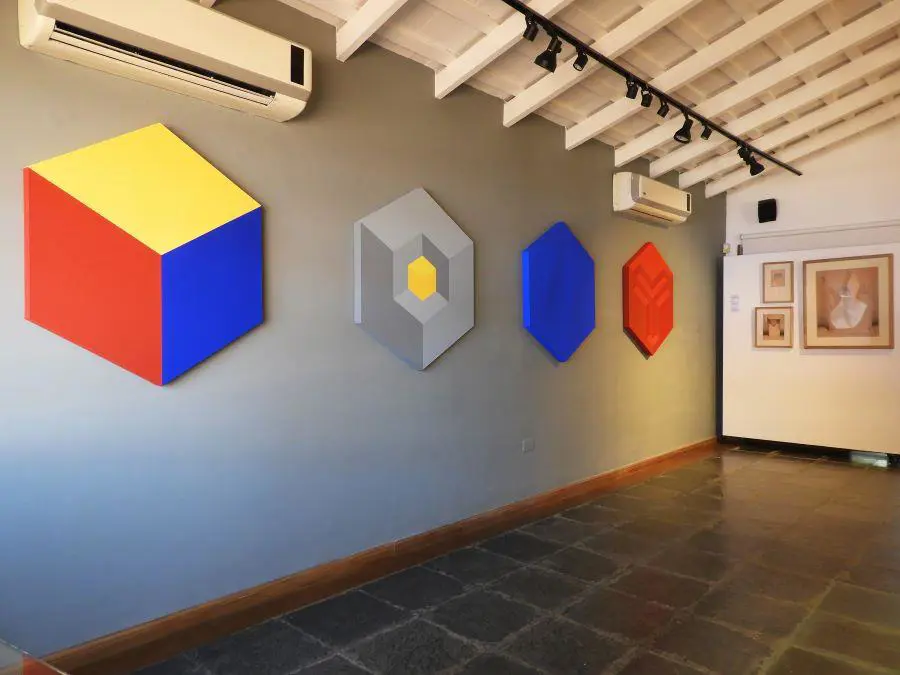Muestra de Silvio Alder, vista de sala. Cortes�a