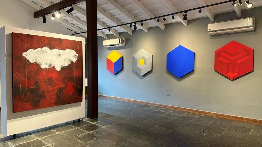 Muestra de Silvio Alder, vista de sala. Cortes�a