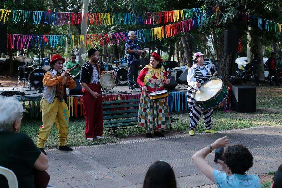 Festival en el Parque Caballero. Cortes�a