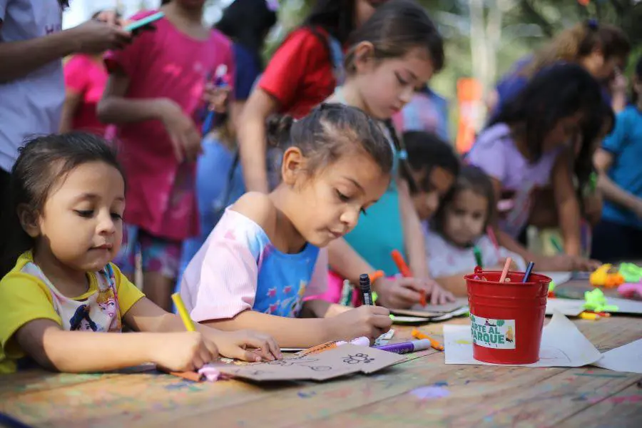 Festival en el Parque Caballero. Cortes�a