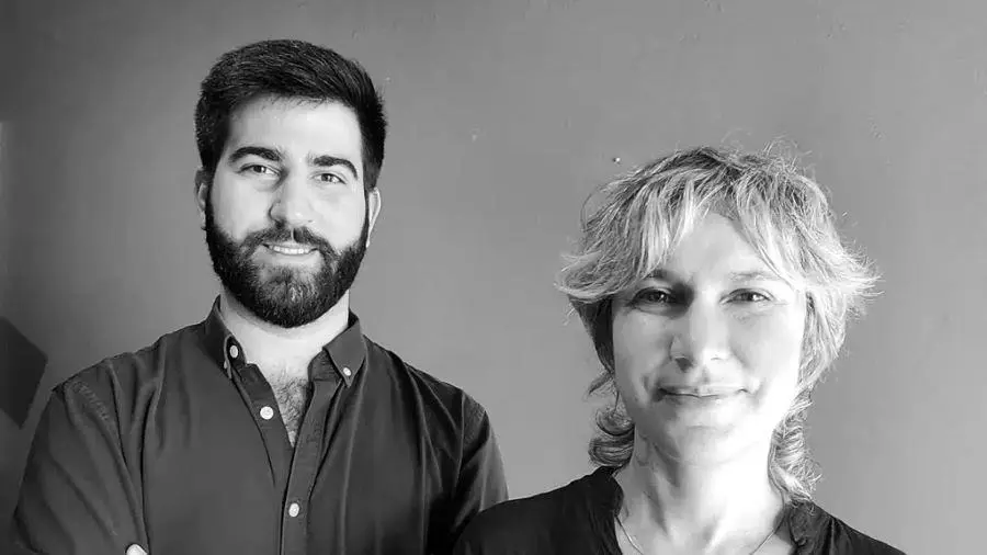 Eugenio Mendonca y Silvana Nuovo, directores de Ox�geno Feria de Arte. Imagen: Fundaci�n Texo
