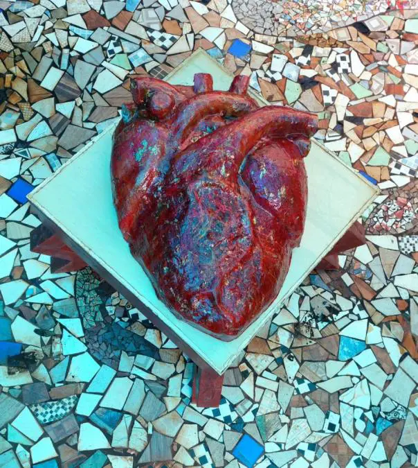 Corazón de San Roque González de Santa Cruz. Cortesía