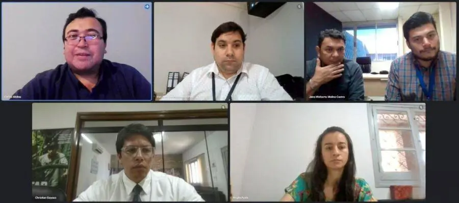 Reuni�n de equipos del INAP y del Ministerio de Cultura de El Salvador. Cortes�a