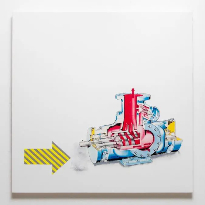 Obra que forma parte de la muestra emPinturas inacabadas/em, de Bettina Brizuela © Laura Mandelik. Cortesía
