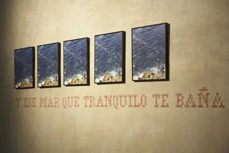Obra de Nury González. Exposición emOtras contemporaneidades. Convivencias problemáticas/em, co-curaduría de Ticio Escobar. Bienal de São Paulo-Valencia, Sagunto, 2007.