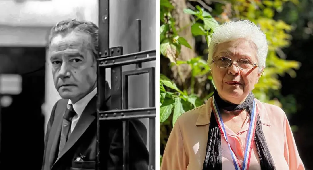Juan Rulfo, autor de emPedro P�ramo/em, y Susy Delgado, traductora al guaran� de la novela. Cortes�a