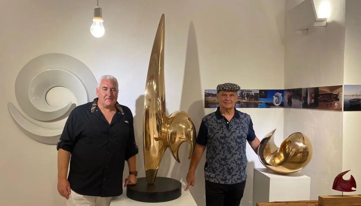 Mauro Arbiza y Roque Ardissone. Cortes�a