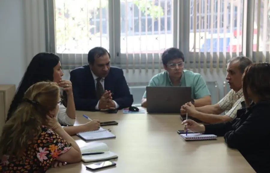 Reuni�n de trabajo entre representantes de las instituciones del proyecto PAACI. Cortes�a