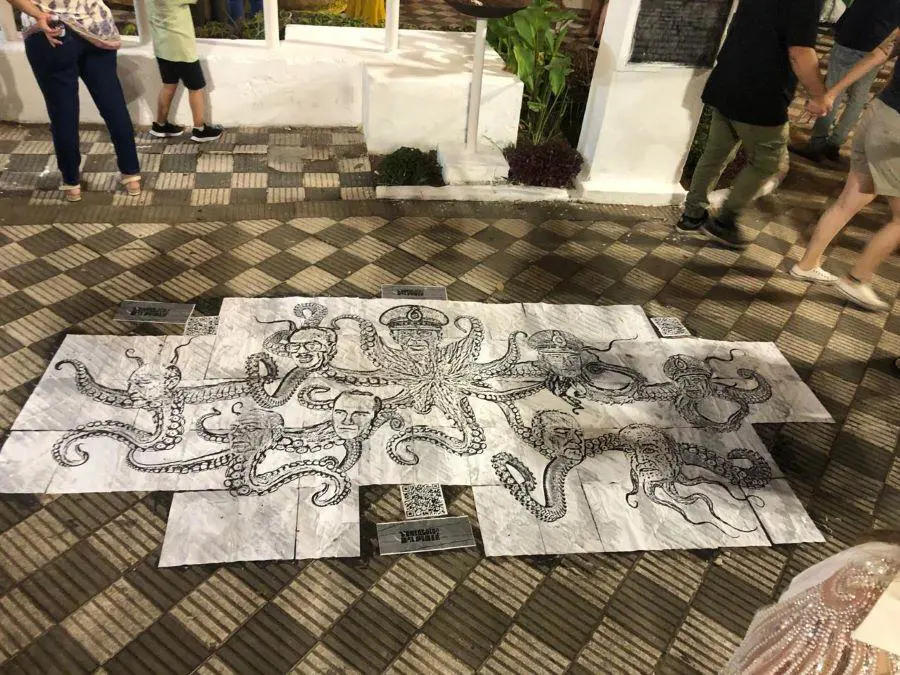 Ruth Flores, emTentáculos del poder/em, 2024. Cortesía