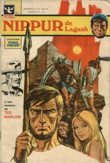 emNippur de Lagash/em, Nº 1, Editorial Columba, 1983. Guion: Robin Wood. Dibujos: Lucho Olivera