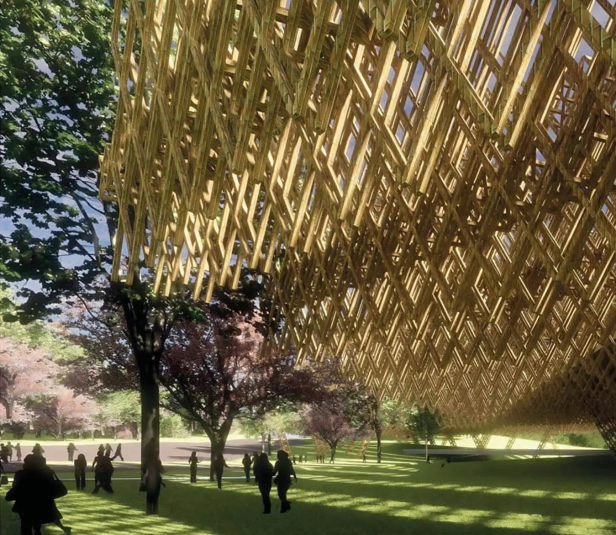 Estudios preliminares, proyecto Pompidou Fox de Iguaz�. Cortes�a