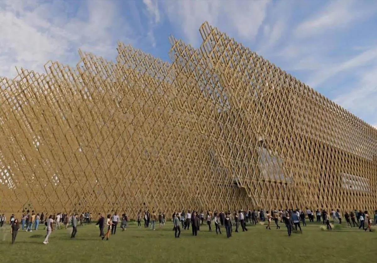 Estudios preliminares, proyecto Pompidou Fox de Iguaz�. Cortes�a