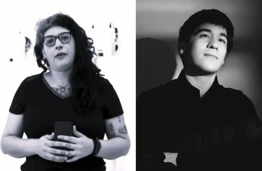 Helen Cohene y �ngel Uriel Barreto. Cortes�a