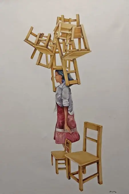 Obra de Grupo Abierto. Exposici�n 