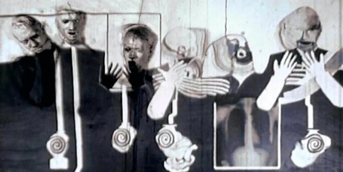 emSix Men Getting Sick/em (1967), film de David Lynch. Fotograma