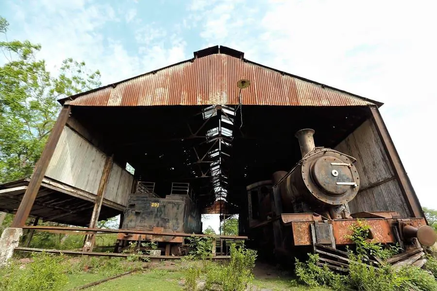 Estación de Tren de San Salvador, Guairá. Cortesía