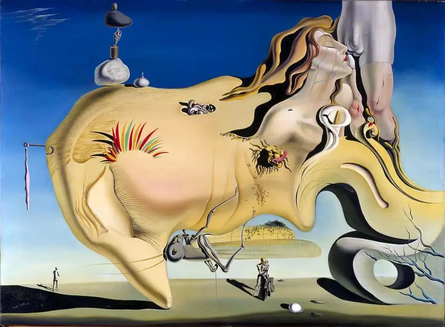 Salvador Dal�,em Visage du Grand Masturbateur/em, 1929. �leo, 110 x 150 cm . Museo Reina Sof�a, Madrid. (HA!)