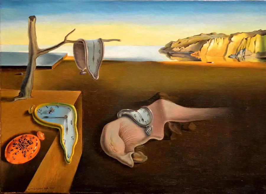 Salvador Dal�,em Persistencia de la memoria/em, 1931. �leo, 24 x 33 cm. MoMA, Nueva York. (HA!)