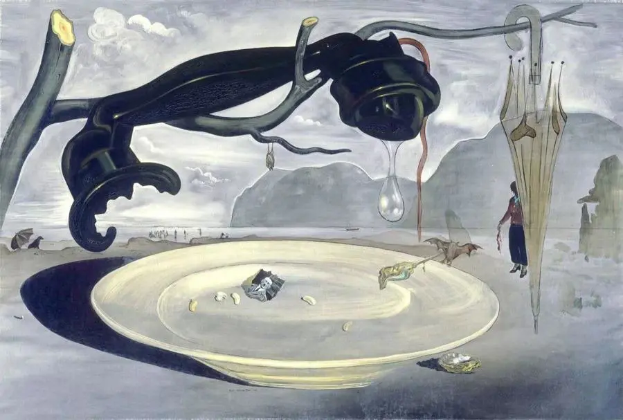 Salvador Dal�,em El enigma de Hitler/em, 1939. �leo, 95 x 141 cm . Museo Reina Sof�a, Madrid. (HA!)