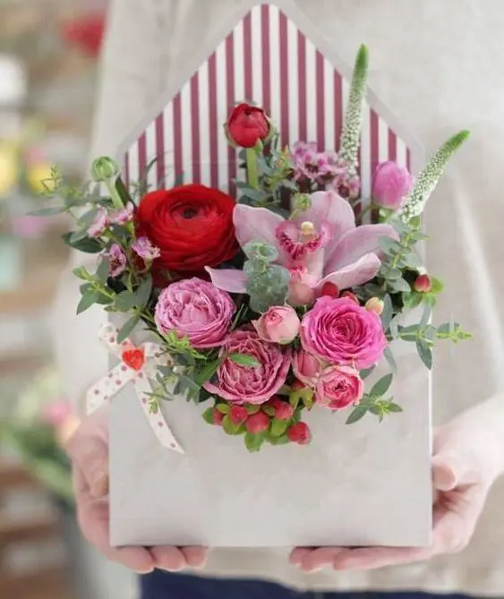 Arreglo floral.