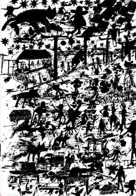Ilustraci�n de portada � Douglas Diegues. Cortes�a