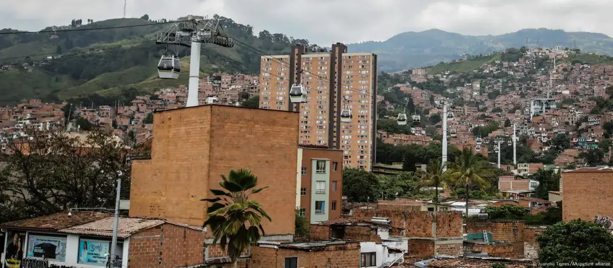 Comunidades en Medell�n, Colombia. Foto: DW