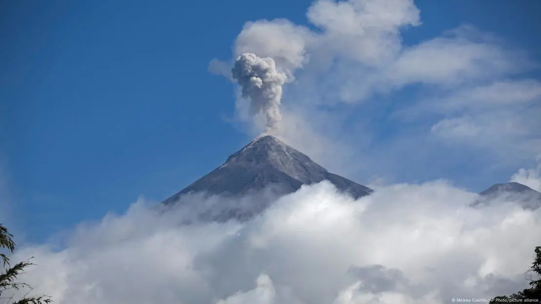 Volc�n en Guatemala. Foto: DW