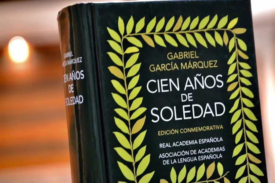 Portada del libro emCien a�os de soledad/em, edici�n conmemorativa. Cortes�a