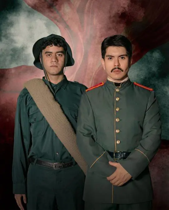 Elenco de emLa cruz del Chaco/em. Cortesía