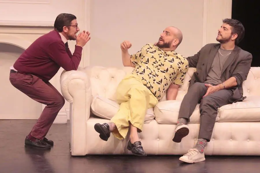 Obra teatral emReverso/em, dirigida por Mat�as Feldman. Cortes�a