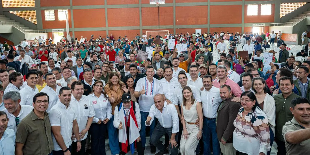 Unos 750 t�tulos de propiedad fueron entregados. Foto: Gentileza.